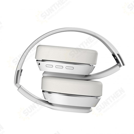 VJ320 bluetooth Headphones Stereo Bass Subwoofer 40MM Dynamic Earphone TF Card Foldable Wireless Head-Mounted Headset with Mic