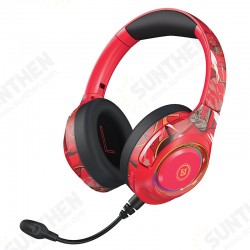 EL-A2 Gaming Headphones 40mm Diaphragm bluetooth 5.1 Head-Mounted Long Endurance Wireless Headset with Detachable Mic for Game EL-A2 Gaming Headphones 40mm Diaphragm bluetooth 5.1 Head-Mounted Long Endurance Wireless Headset with Detachable Mic for Game
