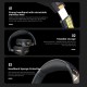 EL-A2 Gaming Headphones 40mm Diaphragm bluetooth 5.1 Head-Mounted Long Endurance Wireless Headset with Detachable Mic for Game