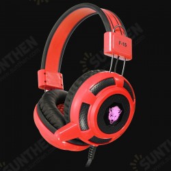 F15 Wired Gaming Headset Luminous Headset LED 50mm Hi-Fi Stereo 3.5mm Jack Headphone F15 Wired Gaming Headset Luminous Headset LED 50mm Hi-Fi Stereo 3.5mm Jack Headphone