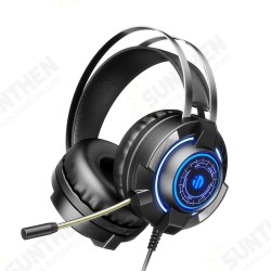 G2 Gaming Headset RGB Light Head-Mounted Wired Headset For Desktop Computers Laptops G2 Gaming Headset RGB Light Head-Mounted Wired Headset For Desktop Computers Laptops
