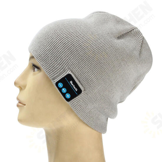 Hat Wireless bluetooth Smart Cap Headset Headphone Earphone Speaker With Mic