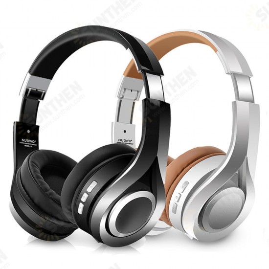 HiFi Stereo Wireless bluetooth Headphone Headset Foldable Earphone with Mic