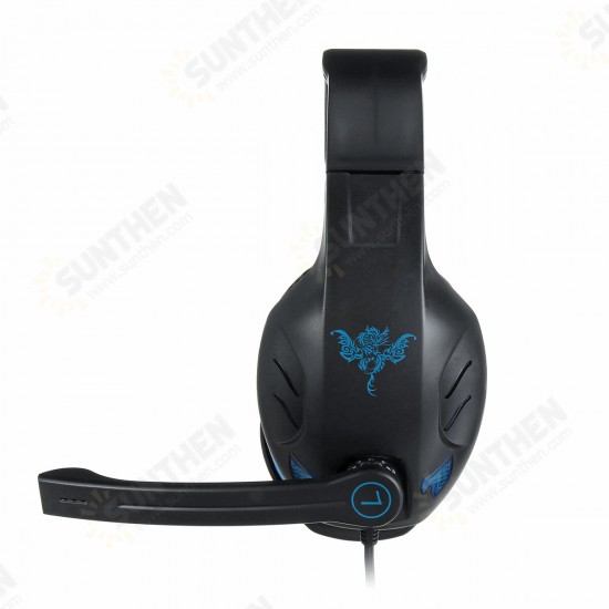 IN-968 3.5mm Gaming Headset Headphone LED Surround Sound MIC For PC Laptop PS4 Xbox IN-968 3.5mm Gaming Headset Headphone LED Surround Sound MIC For PC Laptop PS4 Xbox