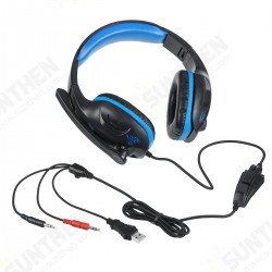 IN-968 3.5mm Gaming Headset Headphone LED Surround Sound MIC For PC Laptop PS4 Xbox IN-968 3.5mm Gaming Headset Headphone LED Surround Sound MIC For PC Laptop PS4 Xbox