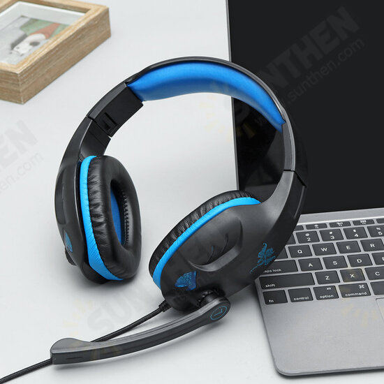 IN-968 3.5mm Gaming Headset Headphone LED Surround Sound MIC For PC Laptop PS4 Xbox IN-968 3.5mm Gaming Headset Headphone LED Surround Sound MIC For PC Laptop PS4 Xbox