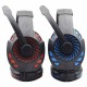 S60 Wired Gaming Headphones 40mm Dynamic Noise Reduction Headset 3.5mm Adjustable Head-Mounted Gaming Earphone with Mic