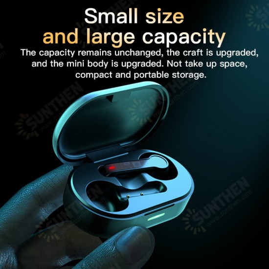 L32 bluetooth TWS Wireless Earphones IPX6 Waterproof Automatic Ergonomic Design Power-On Touch HiFi Stereo Surround Bass Headset Earphone