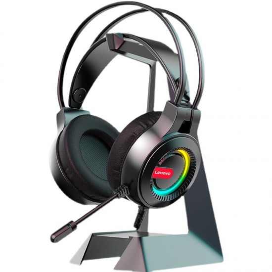 G80 Wired Luminous RGB Headphones 3.5mm+USB USB 7.1 Channel Professional Gaming Headset Wired Headset with Mic