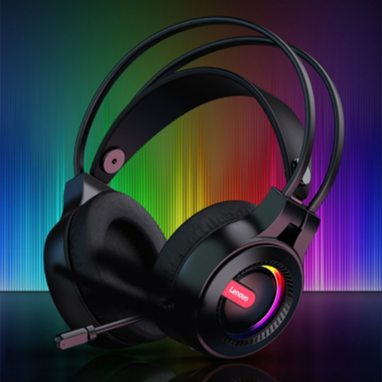 G80 Wired Luminous RGB Headphones 3.5mm+USB USB 7.1 Channel Professional Gaming Headset Wired Headset with Mic