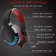 M18 Gaming Headphones Luminous Colorful Headset 3.5mm Stereo Earphone with Microphone For XBox PS4 Gamer Laptop PC Tablet