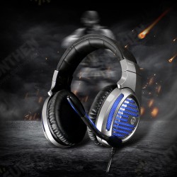 GS01 Gaming Headset USB Virtual 7.1 Wired 50mm Units HiFi Stereo RGB Light Headphone with Mic for PS4 Xbox Laptop Computer GS01 Gaming Headset USB Virtual 7.1 Wired 50mm Units HiFi Stereo RGB Light Headphone with Mic for PS4 Xbox Laptop Computer