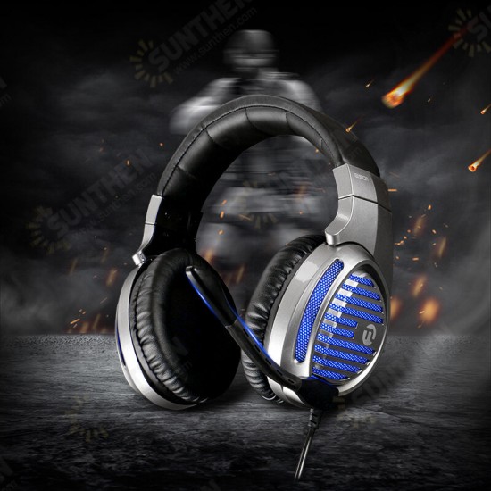 GS01 Gaming Headset USB Virtual 7.1 Wired 50mm Units HiFi Stereo RGB Light Headphone with Mic for PS4 Xbox Laptop Computer GS01 Gaming Headset USB Virtual 7.1 Wired 50mm Units HiFi Stereo RGB Light Headphone with Mic for PS4 Xbox Laptop Computer