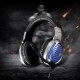 GS01 Gaming Headset USB Virtual 7.1 Wired 50mm Units HiFi Stereo RGB Light Headphone with Mic for PS4 Xbox Laptop Computer