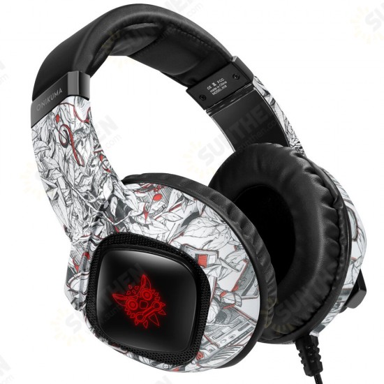K19 Gaming Headset Stereo Headset USB 3.5mm Over-head Headphone Noise Canceling Comfortable LED Lights Earphones With Adjustable Mic K19 Gaming Headset Stereo Headset USB 3.5mm Over-head Headphone Noise Canceling Comfortable LED Lights Earphones With Adjustable Mic