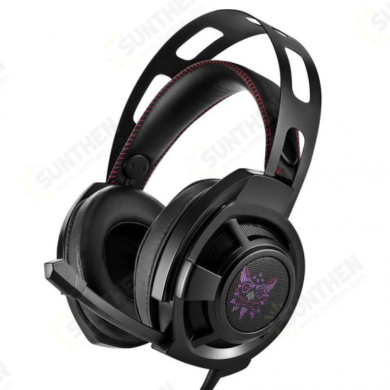 M190 PS4 Gaming Headset Over-ear Stereo Bass Headphone with Noise Isolation Mic for PS4 XBox One PC Mobile Phones