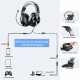 A71D Gaming Headsets Over-Ear 3D Stereo Wired Study Headphones With Detachable Microphone for PS4 PC