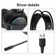 PSH-100 Gaming Headset 7.1 Surround Sound E-sports Wired Over Ear Stereo Headphones with Microphone For PS4 Computer Game PC Laptop