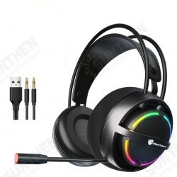 PSH-100 Gaming Headset 7.1 Surround Sound E-sports Wired Over Ear Stereo Headphones with Microphone For PS4 Computer Game PC Laptop PSH-100 Gaming Headset 7.1 Surround Sound E-sports Wired Over Ear Stereo Headphones with Microphone For PS4 Computer Game PC Laptop