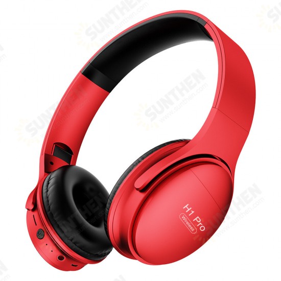 PTM H1 Pro Gaming Headphone Wireless bluetooth Headset Stereo Foldable TF Card 3.5mm Aux Headphone with Mic PTM H1 Pro Gaming Headphone Wireless bluetooth Headset Stereo Foldable TF Card 3.5mm Aux Headphone with Mic