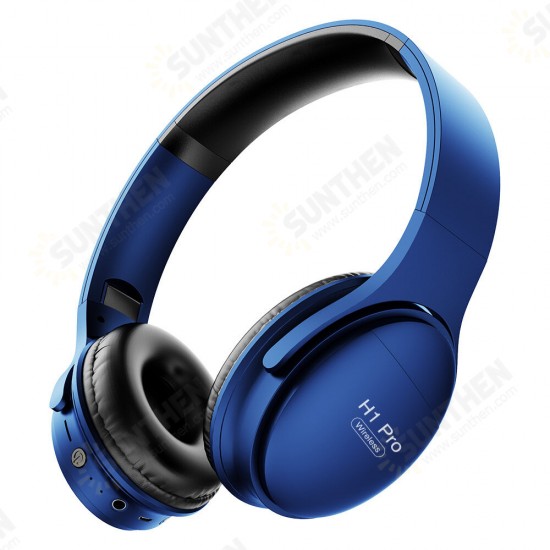 PTM H1 Pro Gaming Headphone Wireless bluetooth Headset Stereo Foldable TF Card 3.5mm Aux Headphone with Mic PTM H1 Pro Gaming Headphone Wireless bluetooth Headset Stereo Foldable TF Card 3.5mm Aux Headphone with Mic