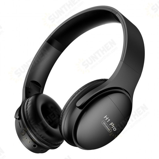 PTM H1 Pro Gaming Headphone Wireless bluetooth Headset Stereo Foldable TF Card 3.5mm Aux Headphone with Mic PTM H1 Pro Gaming Headphone Wireless bluetooth Headset Stereo Foldable TF Card 3.5mm Aux Headphone with Mic
