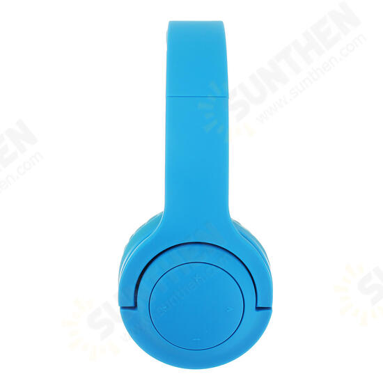 E3 Portable Foldable Kids Headphone bluetooth Wireless Headset Built-in Mic with Type-C Charging