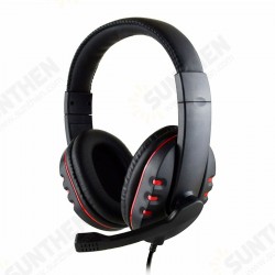 Portable Gaming Headset 3.5mm Stereo Surround Gamer Wired Headphone With Mic for PC Computer PS4 Xbox Portable Gaming Headset 3.5mm Stereo Surround Gamer Wired Headphone With Mic for PC Computer PS4 Xbox