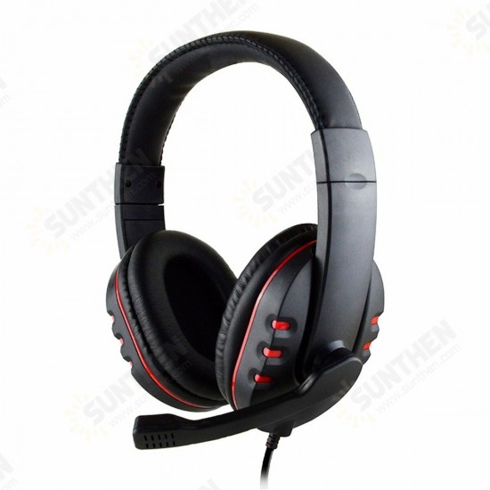 Portable Gaming Headset 3.5mm Stereo Surround Gamer Wired Headphone With Mic for PC Computer PS4 Xbox Portable Gaming Headset 3.5mm Stereo Surround Gamer Wired Headphone With Mic for PC Computer PS4 Xbox