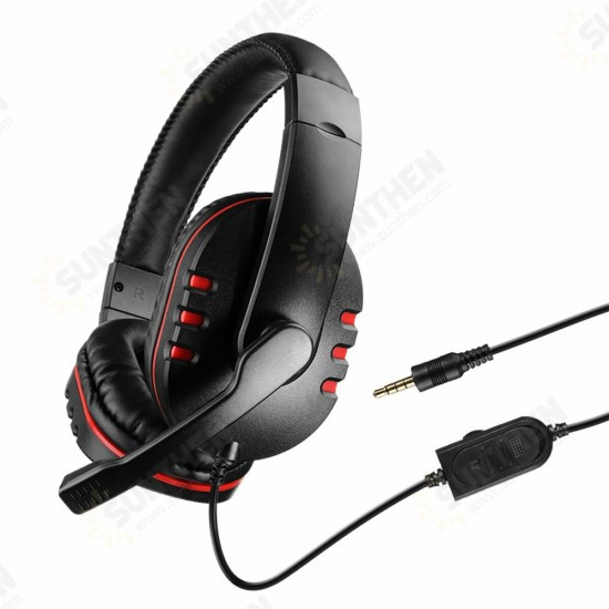 Portable Gaming Headset 3.5mm Stereo Surround Gamer Wired Headphone With Mic for PC Computer PS4 Xbox Portable Gaming Headset 3.5mm Stereo Surround Gamer Wired Headphone With Mic for PC Computer PS4 Xbox