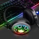 RGB Luminescent 3.5mm Audio Jack Wired Gaming Headphone Stereo Sound Headset With LED Microphone Audio Cable