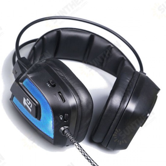 T9 50mm Driver LED Flashing Vibration Gaming Headphone Headset With Mic for Phone PC Computer T9 50mm Driver LED Flashing Vibration Gaming Headphone Headset With Mic for Phone PC Computer