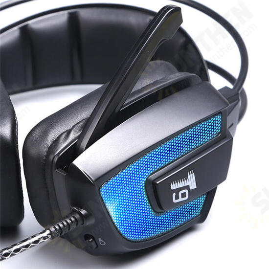 T9 50mm Driver LED Flashing Vibration Gaming Headphone Headset With Mic for Phone PC Computer T9 50mm Driver LED Flashing Vibration Gaming Headphone Headset With Mic for Phone PC Computer