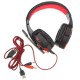 USB 3.5mm LED Surround Stereo Gaming Headset Headbrand Headphone With Mic