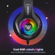 M3 Gaming Headset Stereo RGB Light 50mm Driver Stereo Adjustable Noise Canceling Headphone with Mic