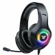 M3 Gaming Headset Stereo RGB Light 50mm Driver Stereo Adjustable Noise Canceling Headphone with Mic