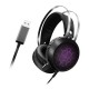X1 Professional Virtual 7.1 Gaming Headset RGB Light Headphone USB Wired with Mic for PC Computer