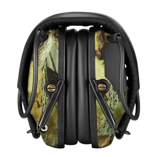 em026 Electronic Shooting Ear Protection Foldable Electronic Anti-noise Earmuffs Outdoor Sport Headphone