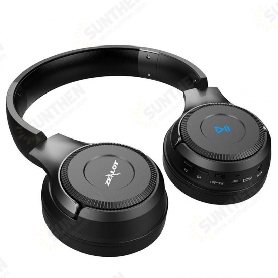 B26T HiFi Stereo Wireless bluetooth Headphone Foldable Touch Control TF Card Headset with Mic