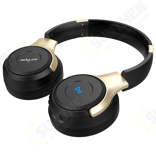 B26T HiFi Stereo Wireless bluetooth Headphone Foldable Touch Control TF Card Headset with Mic