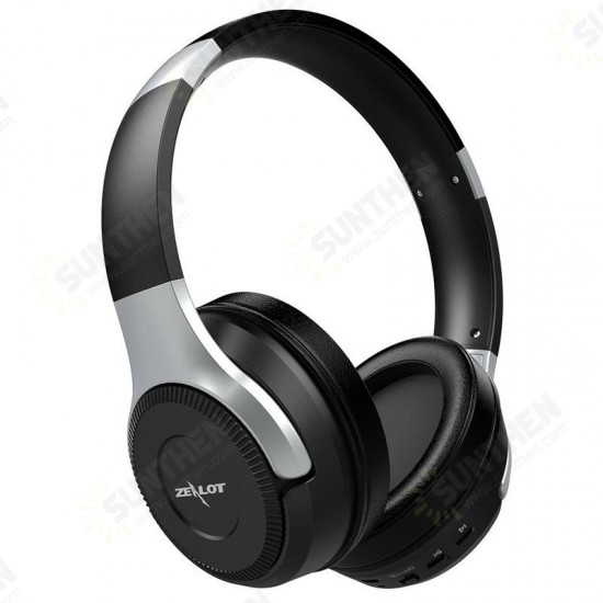 B26T HiFi Stereo Wireless bluetooth Headphone Foldable Touch Control TF Card Headset with Mic