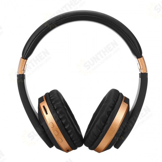 [bluetooth 5.0] Foldable Portable Wireless Headphone FM Radio TF Card Steteo Headset with Mic