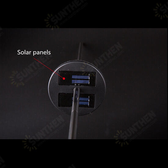 1.2V 2pcs Solar Power Color Change Path Lights LED Garden Lawn Spot Lamp Outdoor Yard