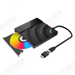 BW-VD2 External Blu-Ray DVD Drive 3D 4K Player USB3.0 Type-C Ports Optical Drives for WIN/MAC