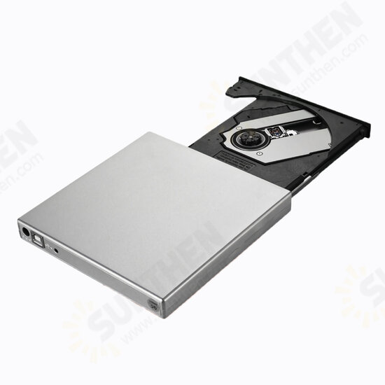 External DVD Optical Drive Combo USB 2.0 CD Burner CD/DVD-ROM CD-RW Player Slim Portable Reader Recorder For Laptop PC