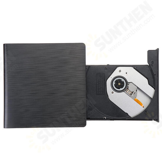 External USB 2.0 DVD RW CD Writer Slim Optical Drive Burner Reader Player For PC Laptop Business Office