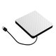 External USB 3.0 DVD RW CD Writer Slim Carbon Grain Drive Burner Reader Player For PC Laptop Optical Drive