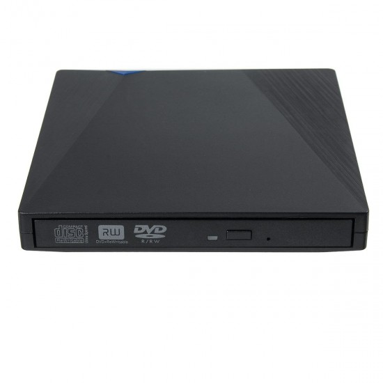 Type-C USB 3.0 External DVD Burner Writer Recorder Player DVD RW Optical Drive CD/DVD ROM Player for Laptop Windows XP/7/8/10 Computer