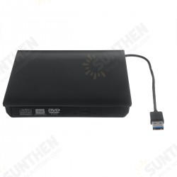 USB3.0 External Optical Drive USB CD DVD Burner DVD-RW Player Writer Rewriter Support 2MB Data Transfer for PC Laptop Compute USB3.0 External Optical Drive USB CD DVD Burner DVD-RW Player Writer Rewriter Support 2MB Data Transfer for PC Laptop Compute