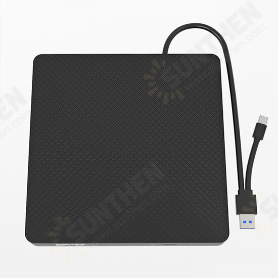 USB3.0 Type-C CD DVD External Optical Drive DVD-RW Player High Speed Data Transfer External Burner Writer Rewriter for Computer PC Laptop XD009